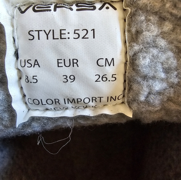 NWOB VERSA Ankle Boots Size 8.5 - Picture 6 of 6